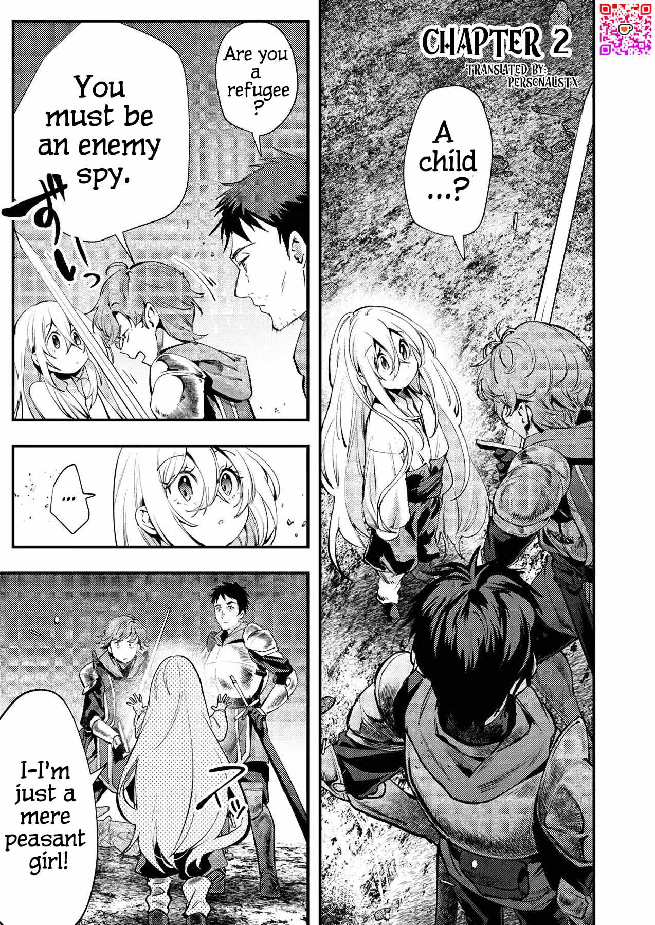 The Heroic Tale of Shura Young Girl: A Mercenary Who was Said to be Half-Baked is Reincarnated as a Young Girl and Rises to Success Chapter 2 1